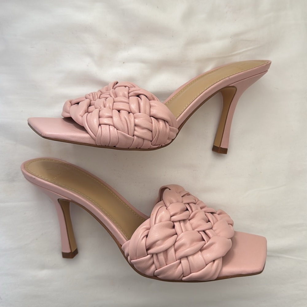 MARC FISHER PINK DRAYA HEELS - Picture 4 of 6
